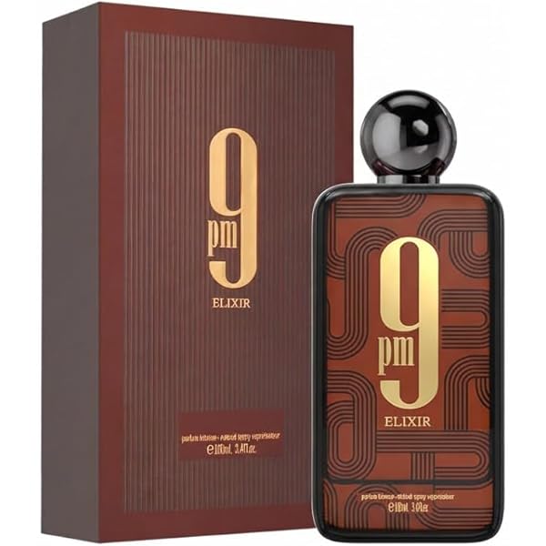 Afnan 9PM Elixir 3.4 oz / 100 ml Parfum Intense
