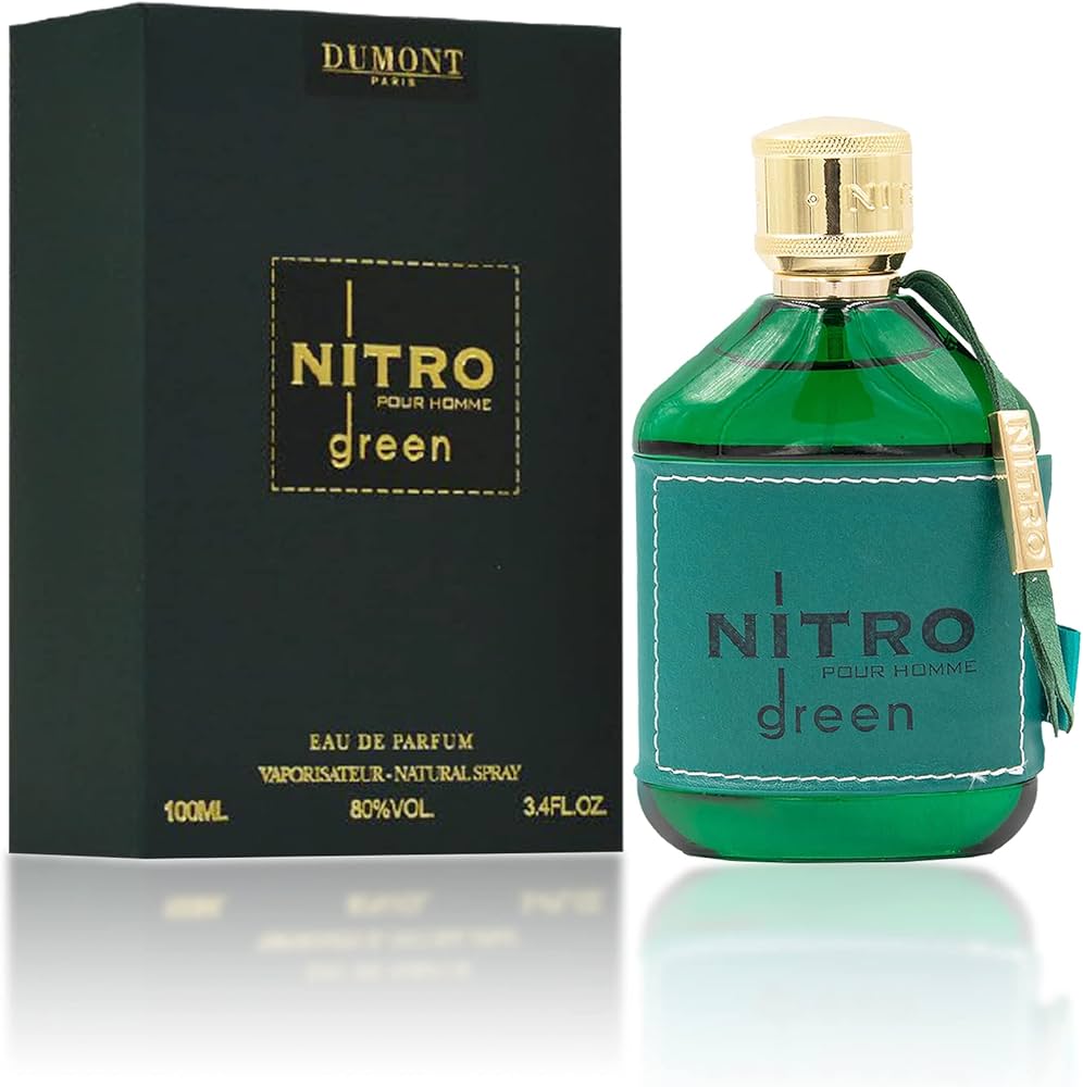 Nitro Green Pour Homme men Eau De Parfum Spray 3.4 oz