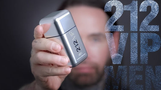 212 Vip men Eau De Toilette Spray (New Packaging) 3.4 oz