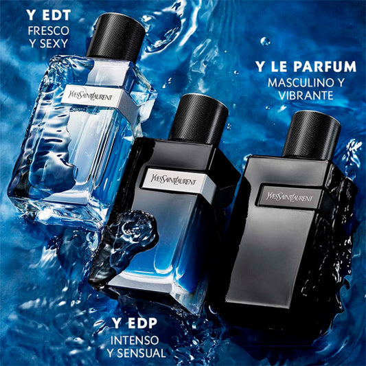 Yves Saint Laurent (YSL) Y Eau de Parfum is a fresh, spicy, and woody men's frag (3.3 oz)